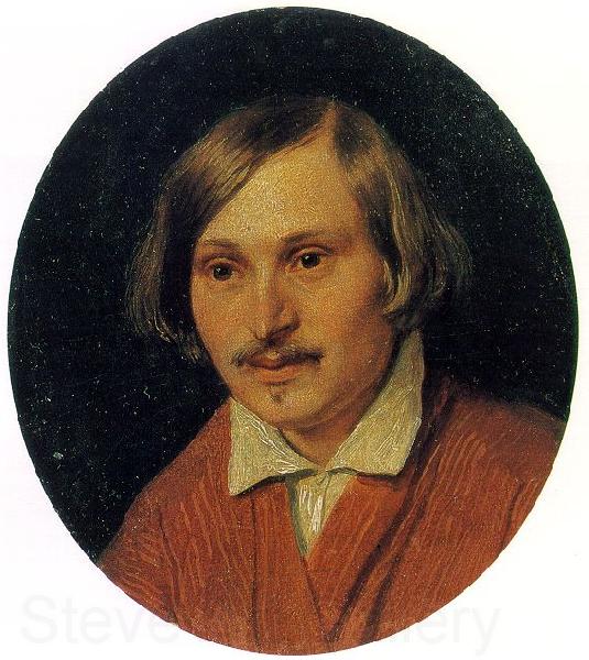 Alexander Ivanov Portrait of Nikolai Gogol